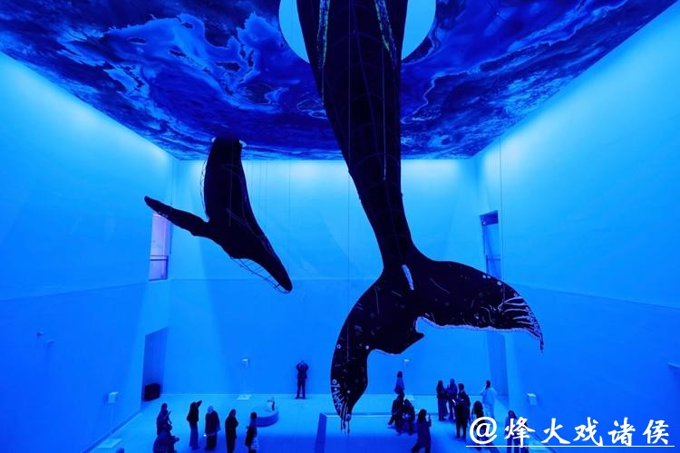 【会展区】两只巨型鲸鱼装置亮相浦美，以艺术回应海洋生物遭遇的威胁